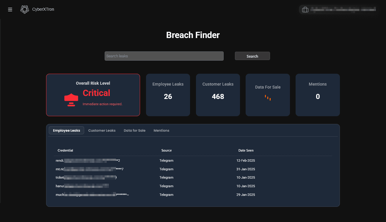 Dashboard Preview