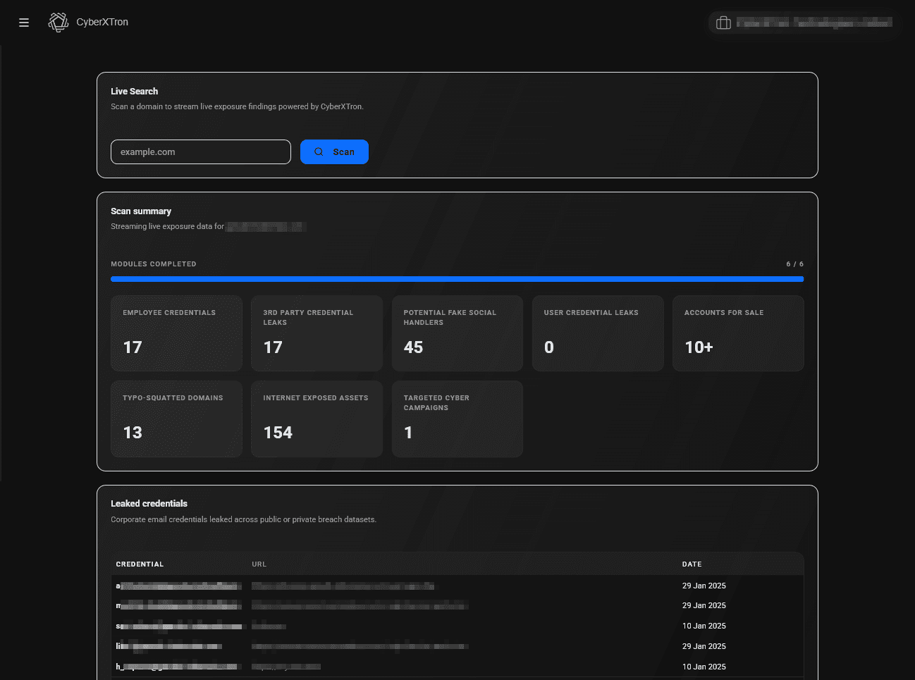 Dashboard Preview