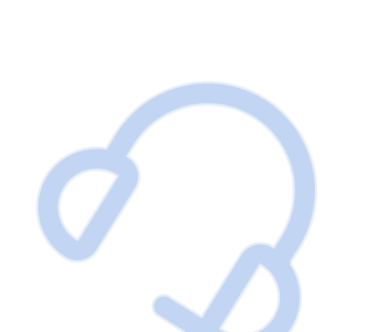 Decorative background headset icon